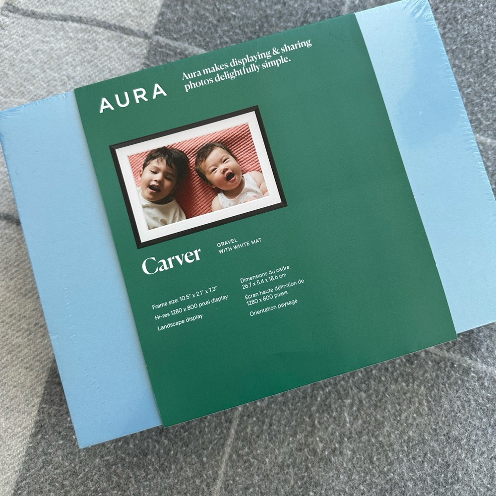 Aura Carver Mat 10” White
